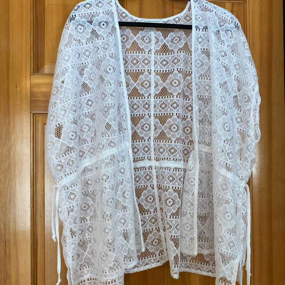 White Lace Cover